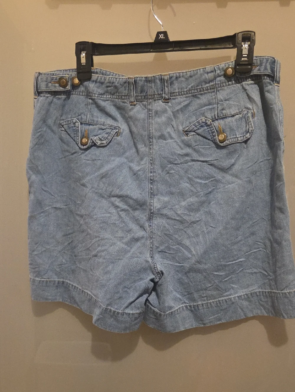 Light Blue Denim Shorts